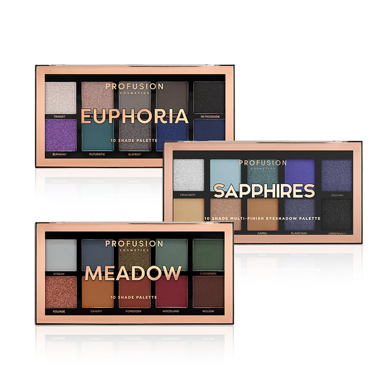Weekend Bargains Await You 10-Shade Trio Bundle