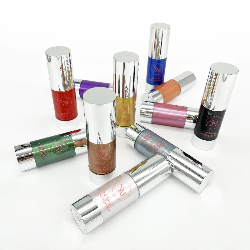Weekend-Only Price Drops 11 pc BUNDLE Metallic Foundations