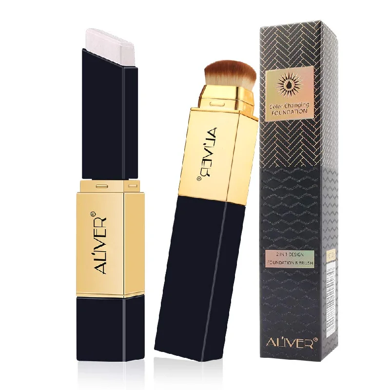 Overstock Sale Aliver 2 in 1 Colour Changing Concealer Foundation True Match Skin Tone Makeup