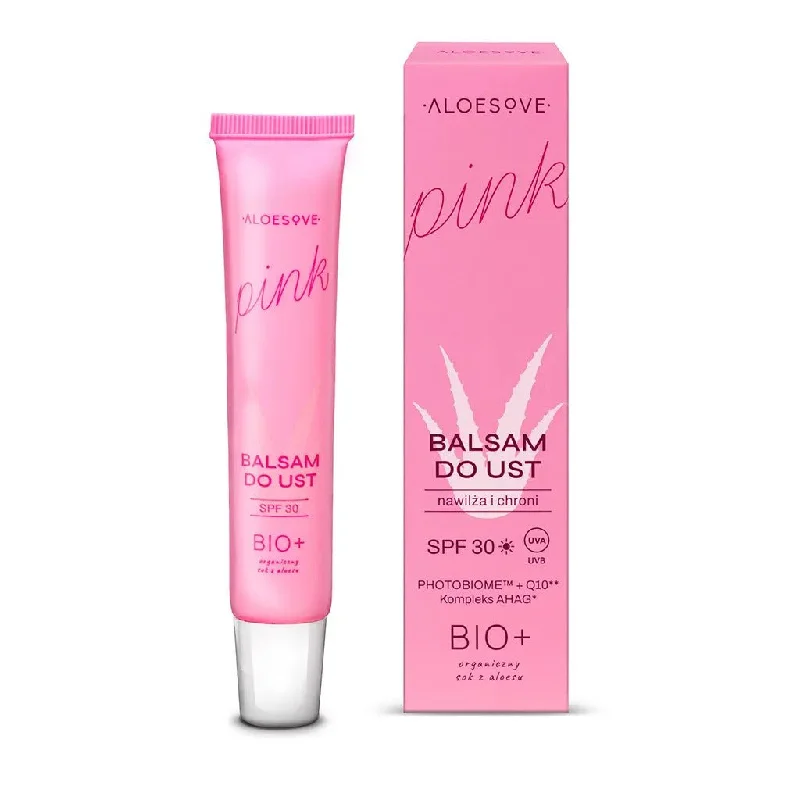 Overstock ALOESOVE PINK Lip balm SPF30 15ml