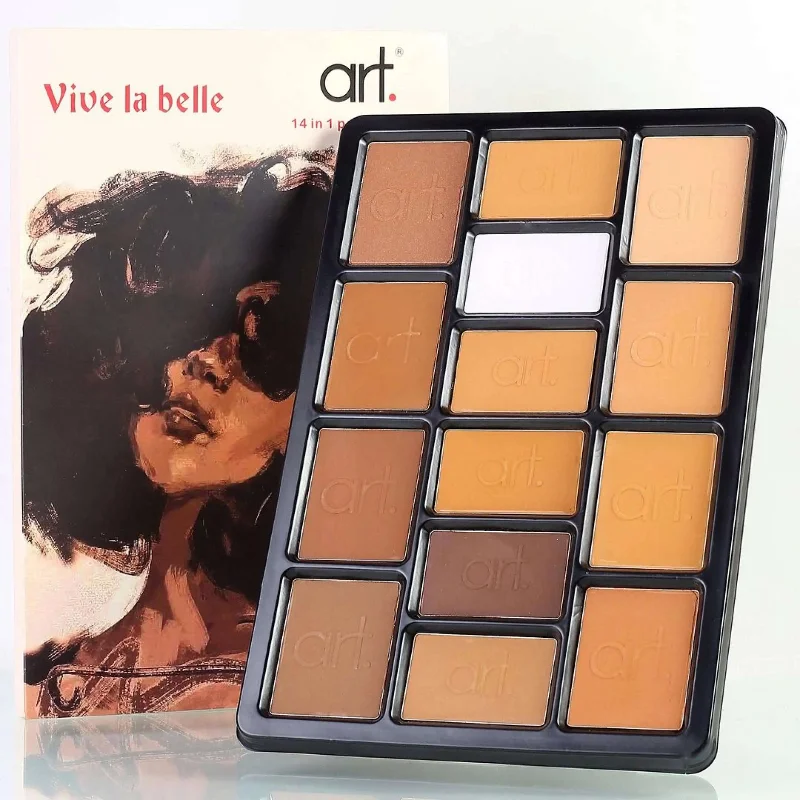 Limited Stock Art Viva La Belle 14in1 Powder Palette