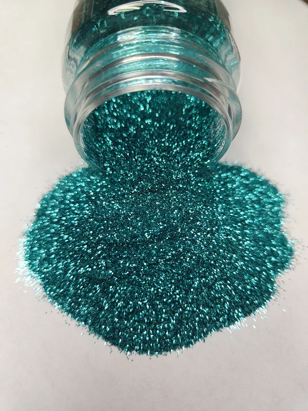 Lowest Price B.E.A.U.Teal.ful - .2mm Fine Metallic Teal Polyester Glitter - 2oz