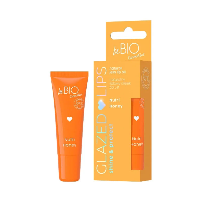 Special Discount BeBio GLAZED LIPS Natural Jelly Lip Oil - Nutri Honey 10ml