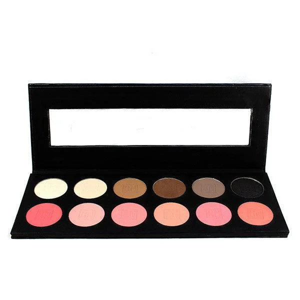 Discount Deals Ben Nye 12-Color Eye Shadow and Blush Palette (ESP-952)