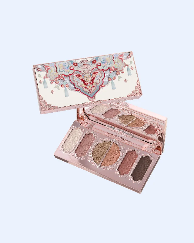 Year-End Sale Butterfly Cloud Collar Embossed Six-Color Makeup Palette