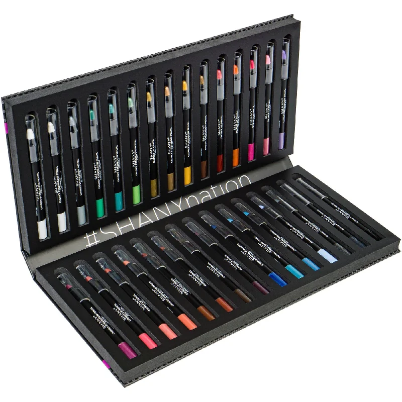 The Best Prices Chunky Makeup Pencils For Eyes and Lips W Vitamin E & Aloe Vera - 30 Colors