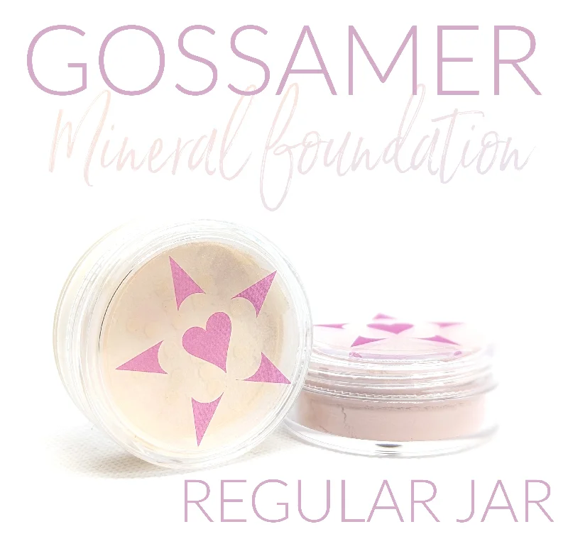 Early Access GOSSAMER Variable Coverage Mineral Foundation - REGULAR SIZE JAR