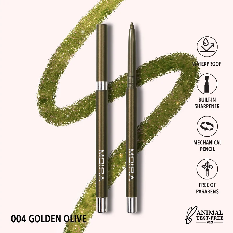 Limited Time Offer Statement Shimmer Liner (004, Golden Olive)