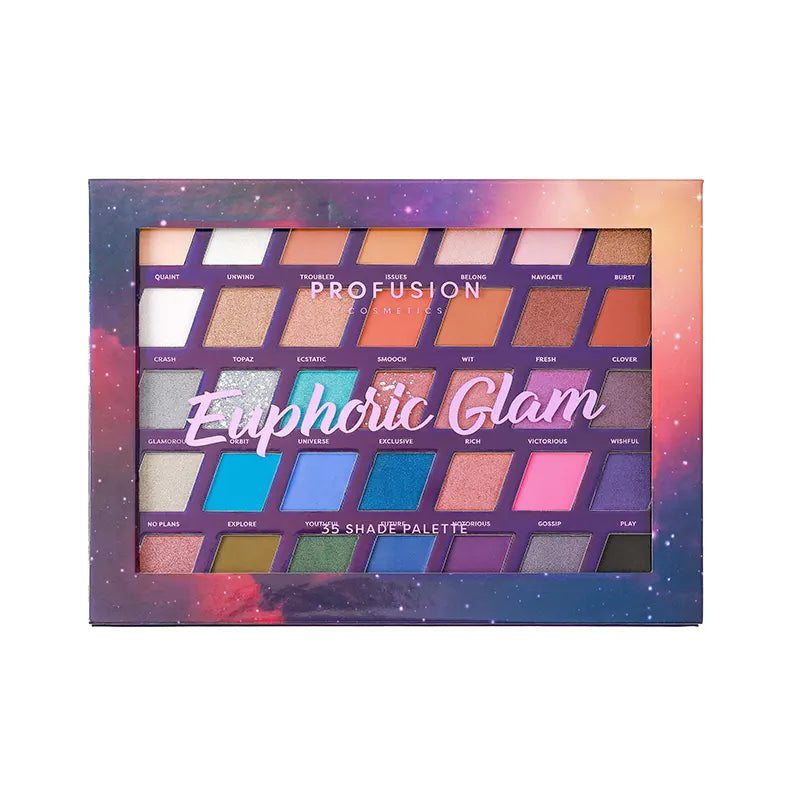 Special Discount Euphoric Glam 35-Shade Eyeshadow Palette
