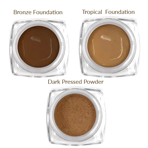 Weekend Savings Delight Foundation Sample Kit: Dark Brown Tones