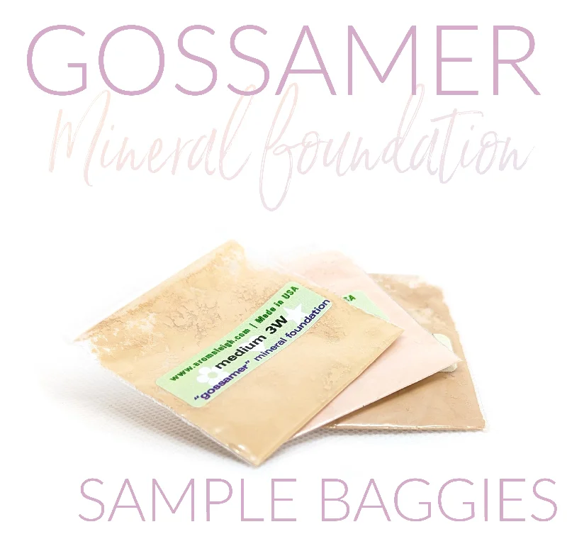 Online Exclusive GOSSAMER Variable Coverage Mineral Foundation - SAMPLE BAGGIE