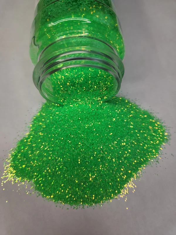 Great Deals Limeade - .4mm Neon Iridescent Glitter - 2oz