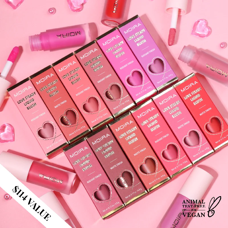 Bargain Prices Love Steady Liquid Blush Bundle