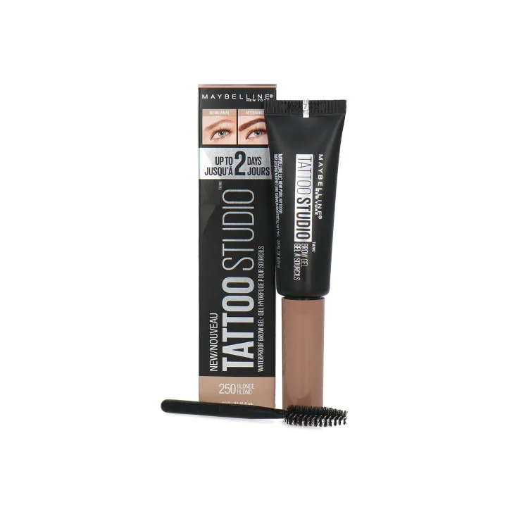 Weekend Deal Maybelline Tattoo Studio Brow Waterproof Gel US Blonde