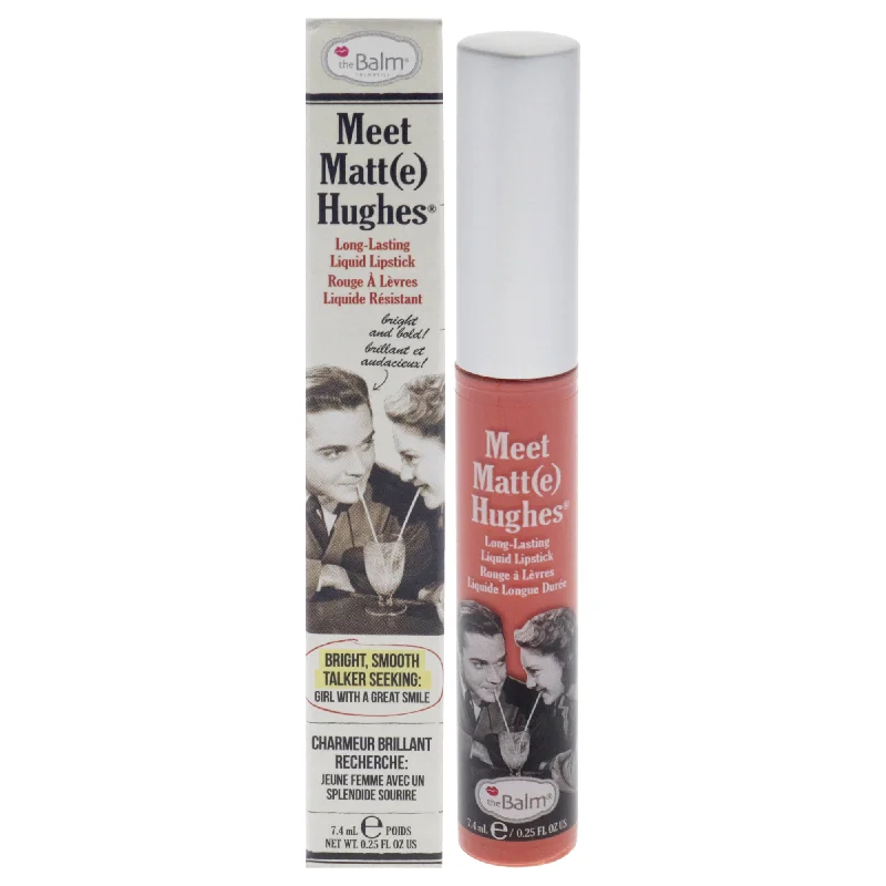 Best Choice Meet Matte Hughes Long Lasting Liquid Lipstick - Doting by the Balm for Women - 0.25 oz Lip Gloss Best Choice Meet Matte Hughes Long Lasting Liquid Lipstick - Doting by the Balm for Women - 0.25 oz Lip Gloss