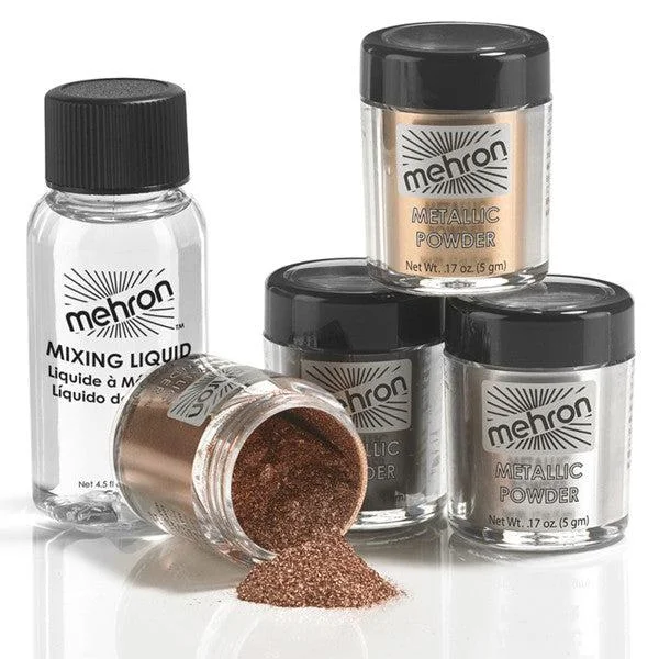 Major Savings Mehron Metallic Powder with Mixing Liquid