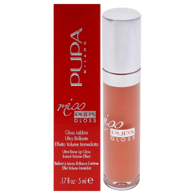 Amazing Value Miss Pupa Gloss Ultra-Shine Lip Gloss - 201 Tender Apricot by Pupa Milano for Women - 0.17 oz Lip Gloss Amazing Value Miss Pupa Gloss Ultra-Shine Lip Gloss - 201 Tender Apricot by Pupa Milano for Women - 0.17 oz Lip Gloss