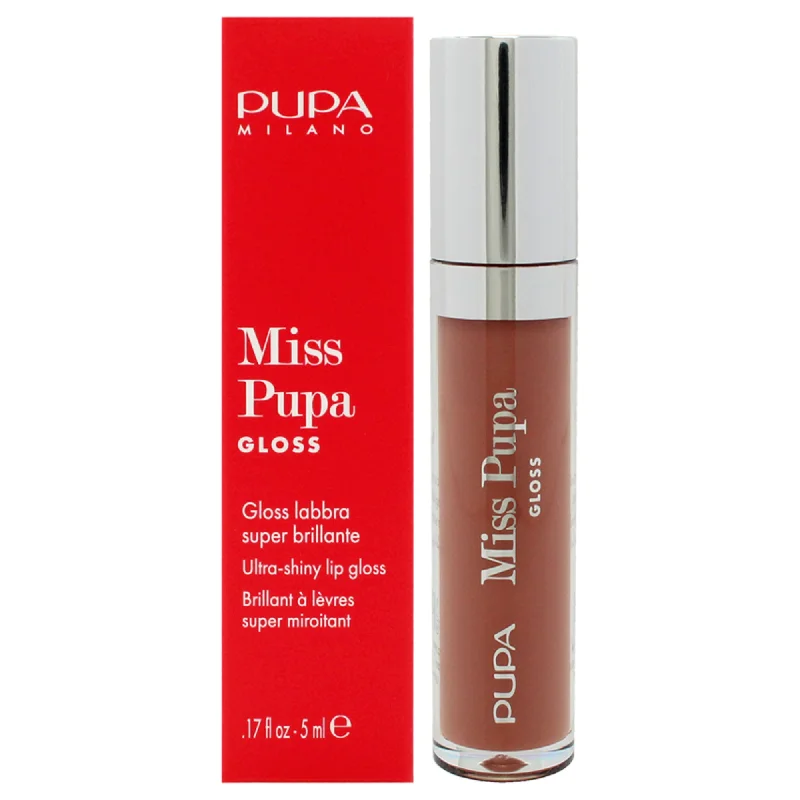 Hurry Up Miss Pupa Gloss Ultra-Shine Lip Gloss - 404 Warm Nude by Pupa Milano for Women - 0.17 oz Lip Gloss Hurry Up Miss Pupa Gloss Ultra-Shine Lip Gloss - 404 Warm Nude by Pupa Milano for Women - 0.17 oz Lip Gloss