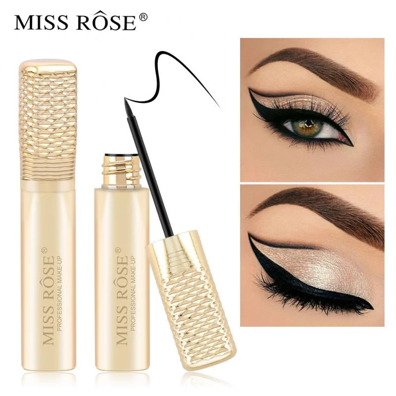 Great Deals MISS ROSE Black Eyeliner Gold