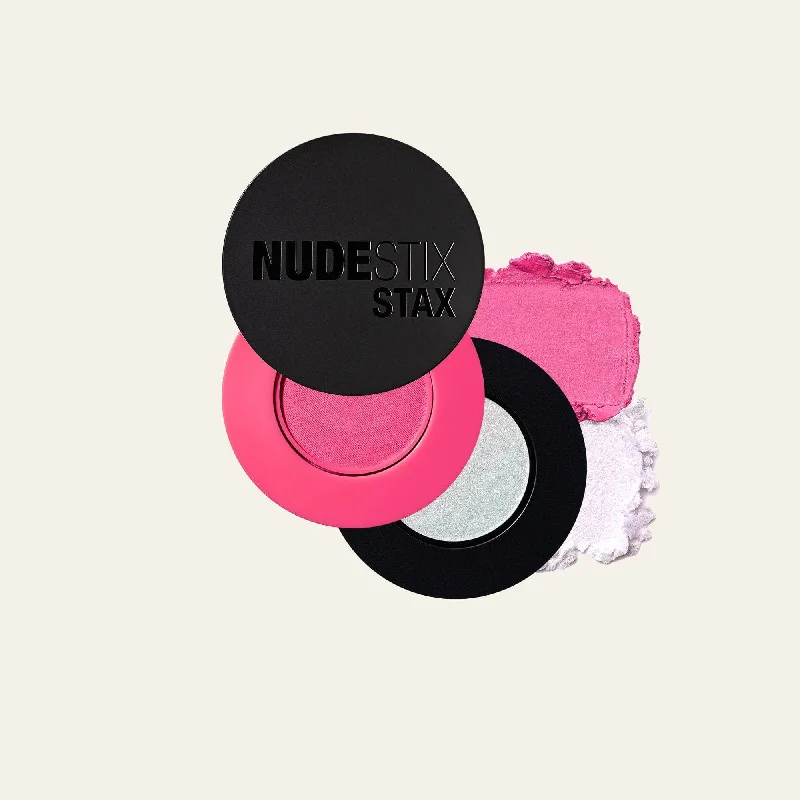 Members Only NUDESTIX PINK GLOW - 2 PIECES STAX SET - MAGIC AURA, MAGENTA MATTE