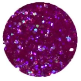 Deep Discounts Raspberry Splash Pressed Glitter