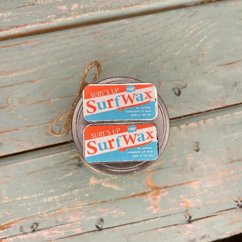 Super Bargain Surf Wax Shimmering Lip Balm - Pack of 2