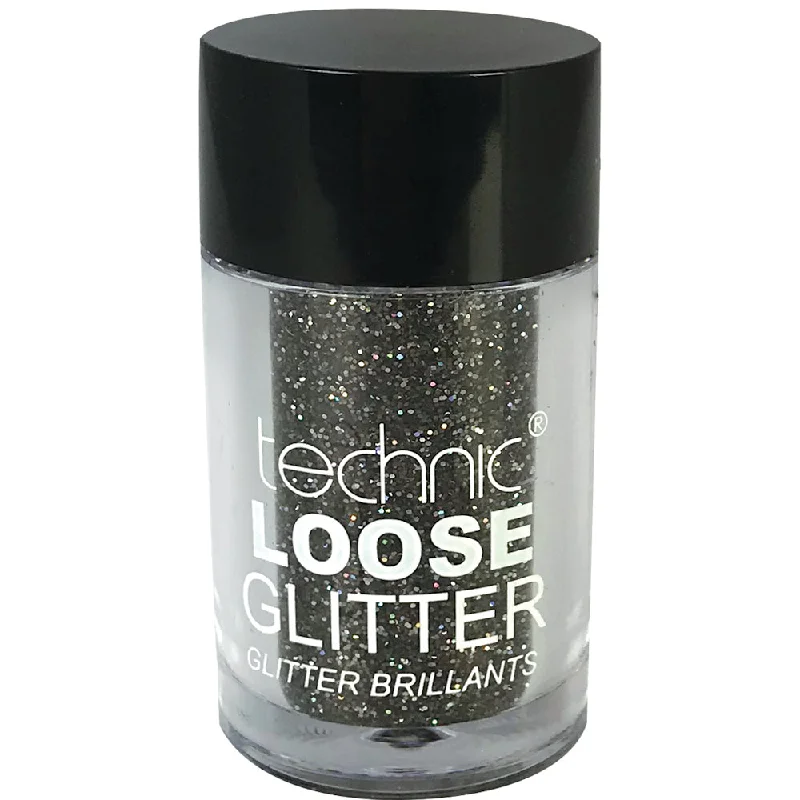 Take Advantage Technic Cosmetics Loose Glitter Dark Mistique Grey - Ultra-Fine Sparkle Long-Lasting Easy Application Versatile Use Take Advantage Technic Cosmetics Loose Glitter Dark Mistique Grey - Ultra-Fine Sparkle Long-Lasting Easy Application Versatile Use