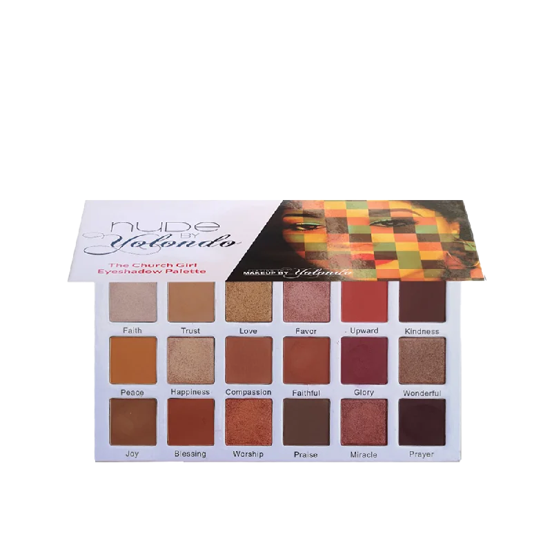 Limited Stock – Hurry Before It'S Gone Church Girl “Nude By Yolondo” Eyeshadow Palette