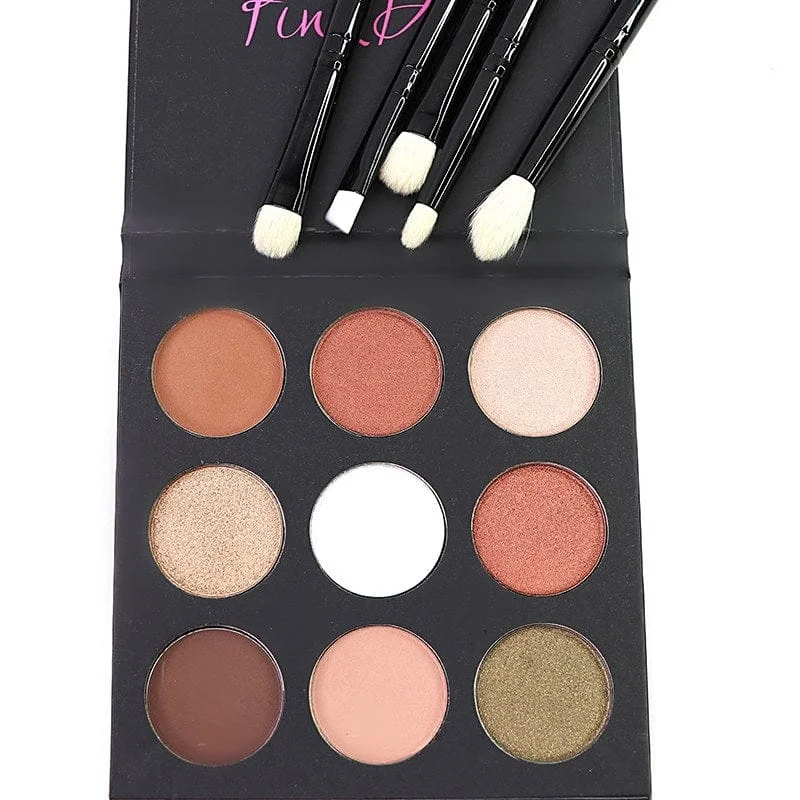 Unbeatable Prices Warm Hearted Palette & All About Eyes Brush Set
