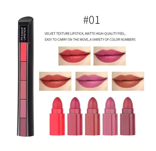 Hurry In 5 In 1 Lipstick Strip