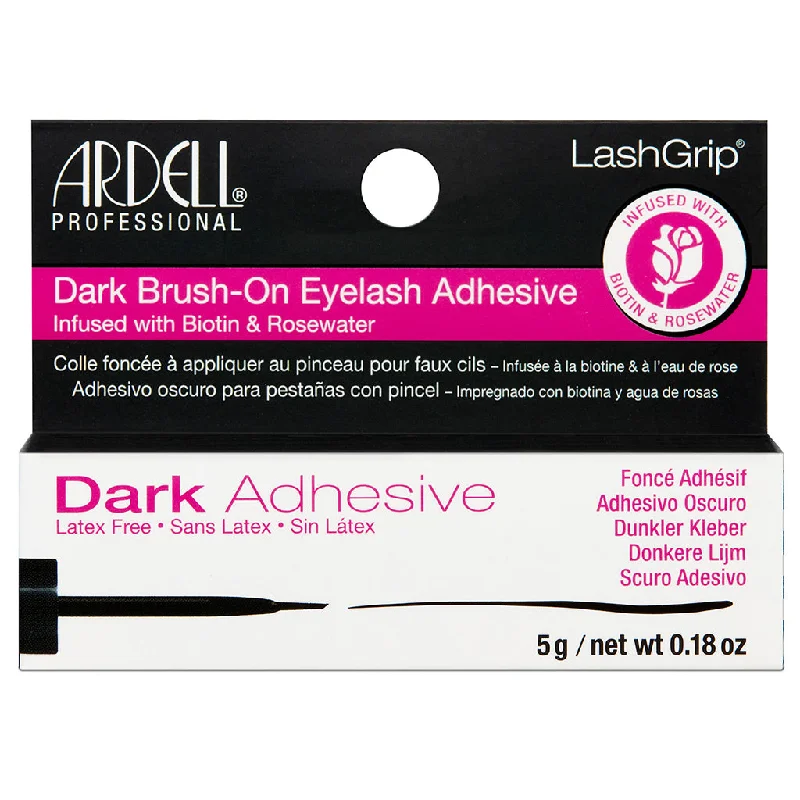 Year-End Sale Ardell Lash Grip Dark Brush-on Lash Adhesive Infused with Biotin and Rosewater (5g) Year-End Sale Ardell Lash Grip Dark Brush-on Lash Adhesive Infused with Biotin and Rosewater (5g)