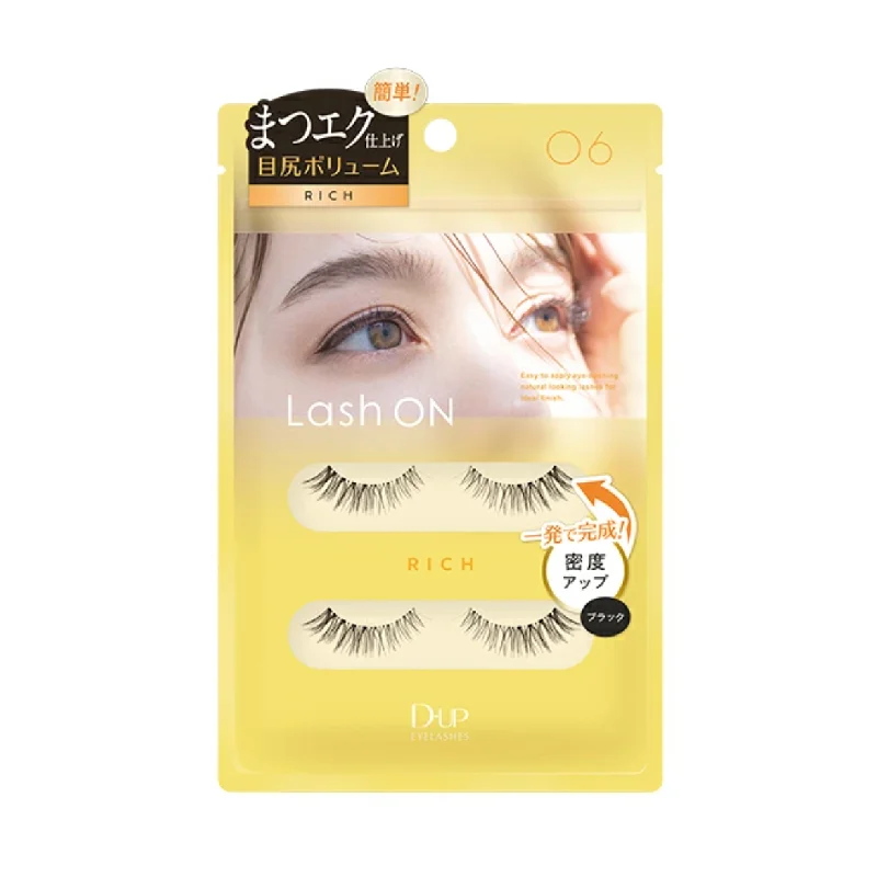Limited Stock – Get Yours Before It's Gone D-UP Lash On False Eyelashes (06 Rich) 2 Pairs 日本D-UP 時尚束感自然假眼睫毛 (06 丰厚感) 2对 Limited Stock – Get Yours Before It's Gone D-UP Lash On False Eyelashes (06 Rich) 2 Pairs 日本D-UP 時尚束感自然假眼睫毛 (06 丰厚感) 2对