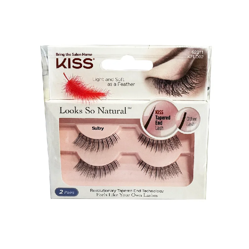 Weekend Discounts to Snag Kiss Looks So Natural False Lashes Duo Sultry 62011