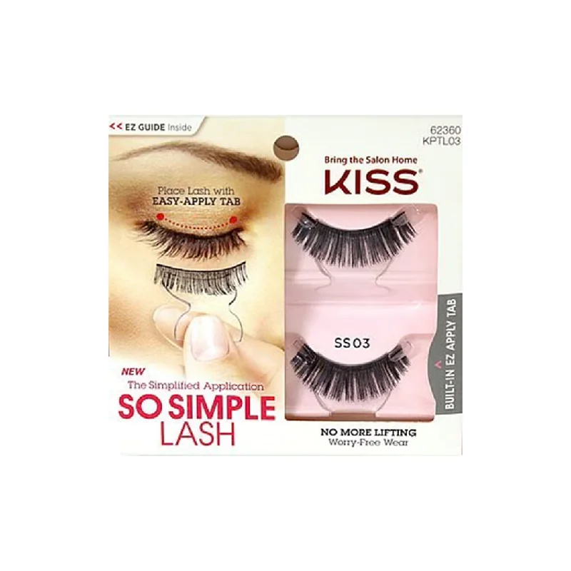 Weekend Offers That Delight Kiss Premium So Simple Lashes 62360