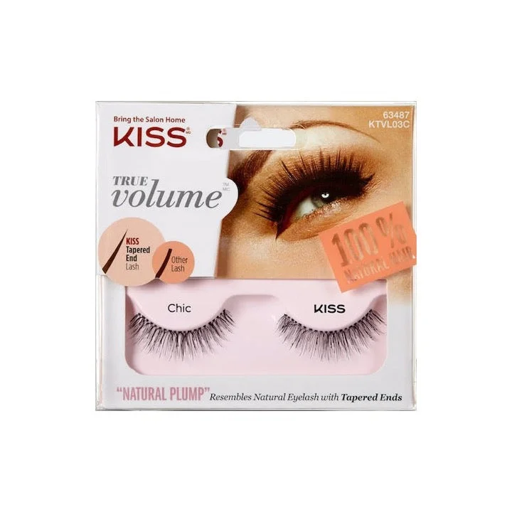 Weekend Savings Extravaganza Kiss True Volume False Eyelashes Chic 62584