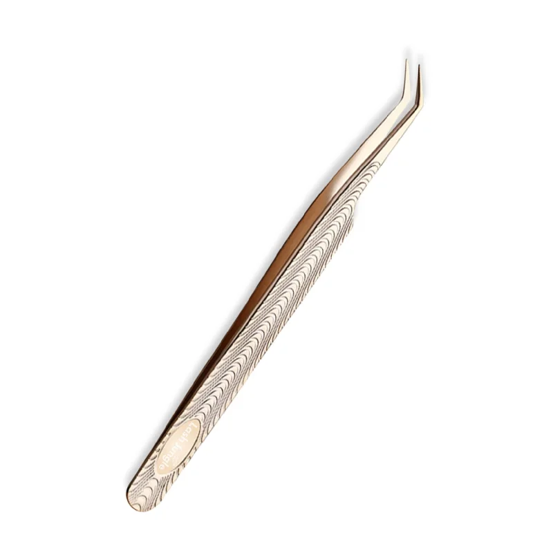 Unbeatable Prices Premium Gold Tweezers - 45°
