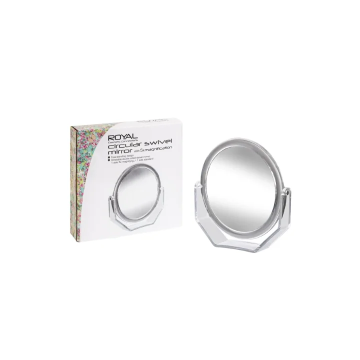Referral Discount Royal 5 X Magnifying Round Swivel Mirror