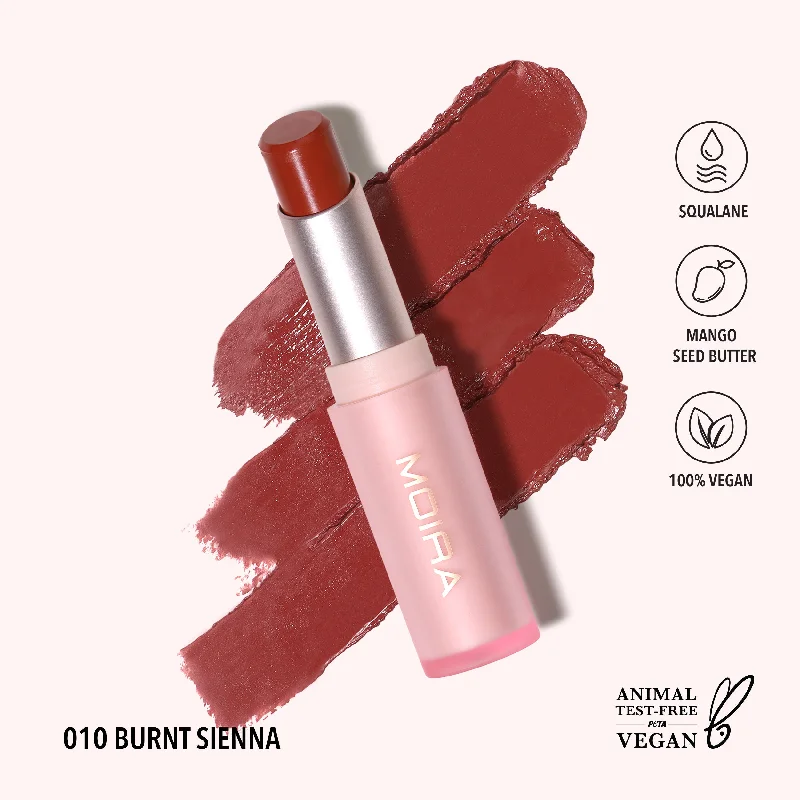 Don't Delay Signature Lipstick (010, Burnt Sienna)