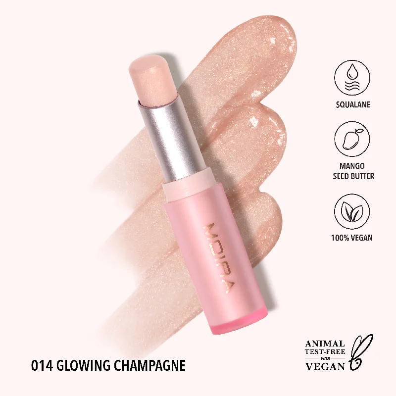 Super Sale Signature Lipstick (014, Glowing Champagne)