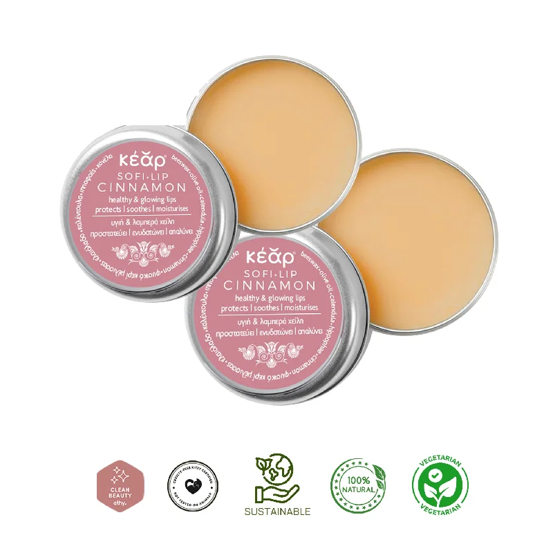 Weekend Offers You Can't Ignore SofiLip Cinnamon Lip Balm Pouch (Pack Of Two)