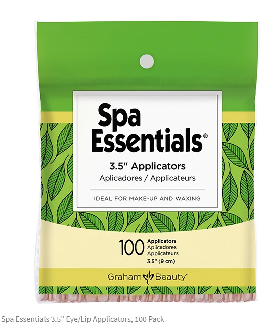 Weekend Discounts to Delight Spa Essentials 3.5" Eye/Lip Applicators, 100 Pack