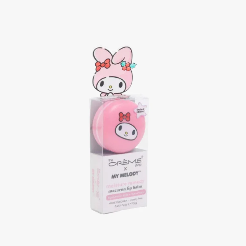 Don't Delay The Creme Shop Macaron Lip Blam My Melody Holiday Moisture Remedy