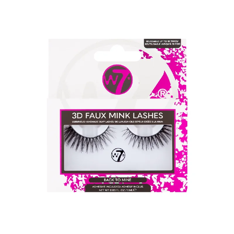 Weekend Deals That Dazzle W7 3D Faux Mink Lashes Back To Mine