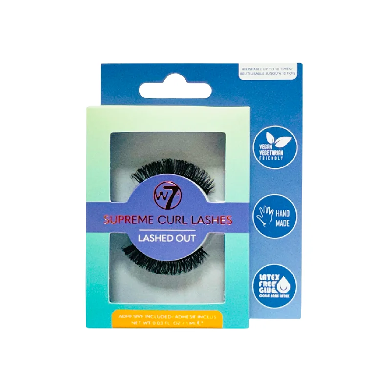 Shop Now And Enjoy Exclusive Savings W7 Supreme Curl Lashes Lashed Out